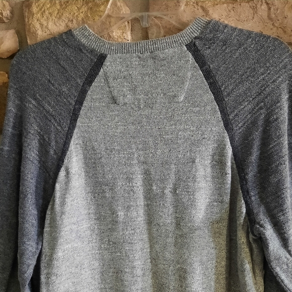 Calvin Klein Gray Sweater 100%Cotton Mens Size Medium - Picture 6 of 10
